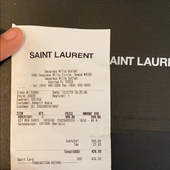 ysl outlet sawgrass